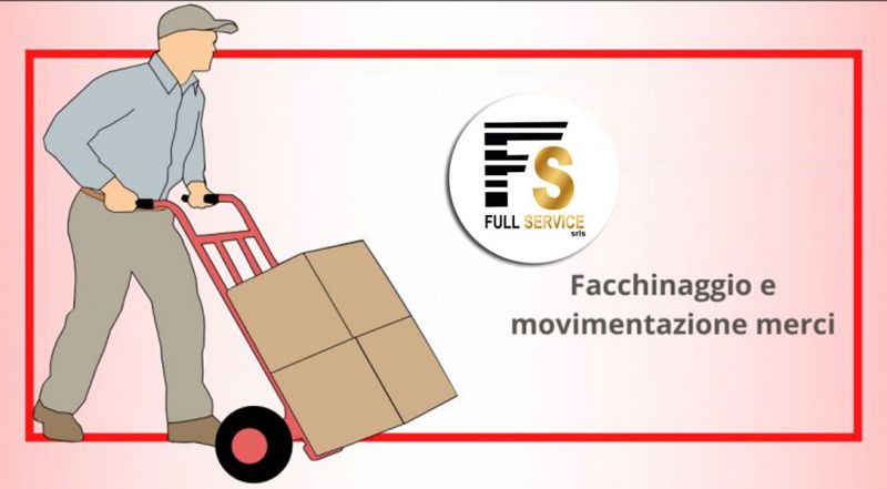 Offerta soluzioni logistiche per movimentazione merci e facchinaggio Latina