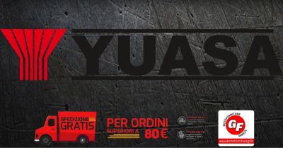 motoforniture gf promozione vendita online batterie moto yuasa batteria numero 1 al mondo