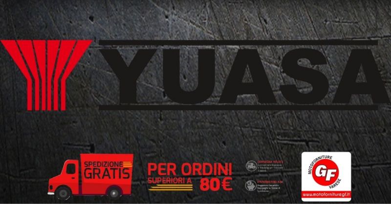MOTOFORNITURE GF - Promozione vendita online batterie moto Yuasa batteria numero 1 al mondo