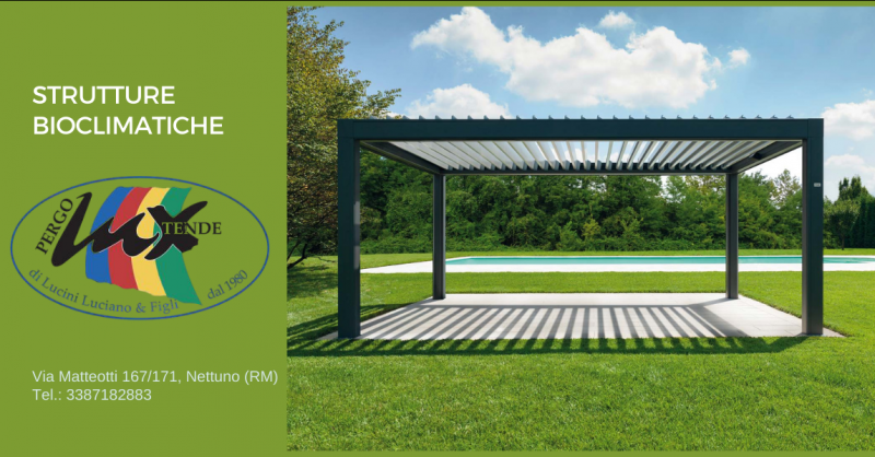 offerta installazione pergola bioclimatica pomezia - occasione strutture bioclimatiche latina