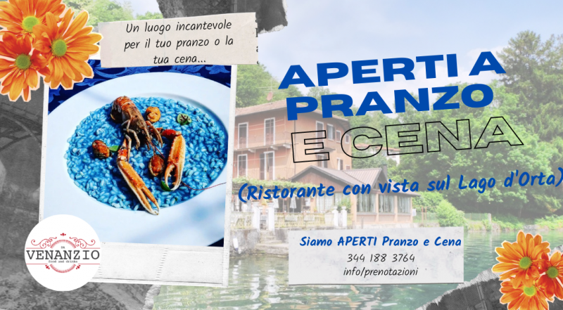 Offerta ristorante pesce sul lago d Orta Novara Vercelli – occasione ristorante pesce aperto a pranzo Novara Vercelli