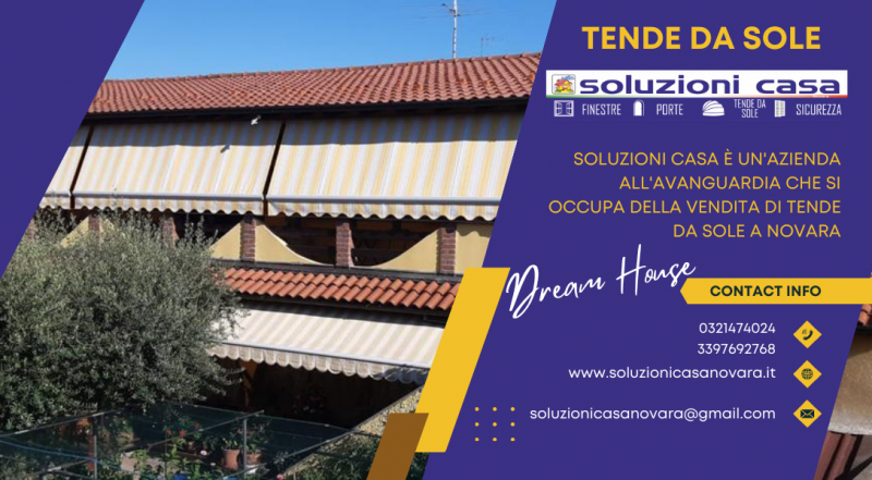 Offerta vendita tende da sole Novara – occasione installazione tende da sole Novara