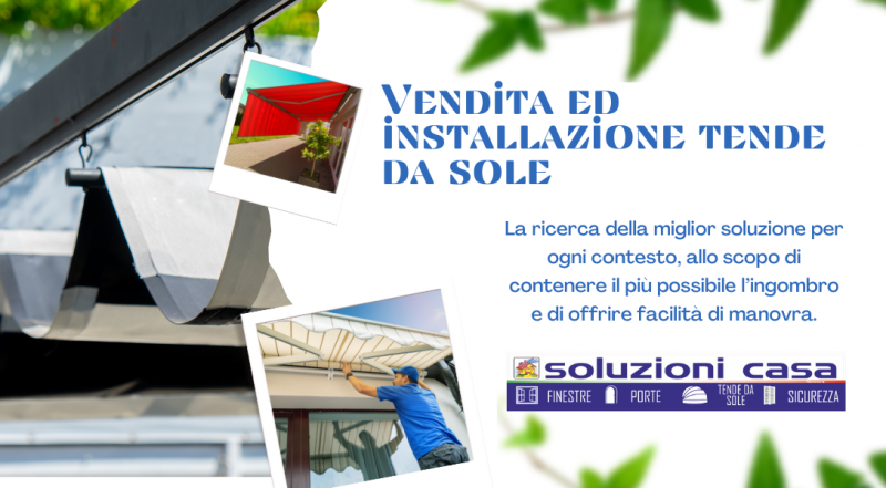 Offerta vendita ed installazione tende da sole Novara – Occasione vendita istallazione tapparelle zanzariere Novara