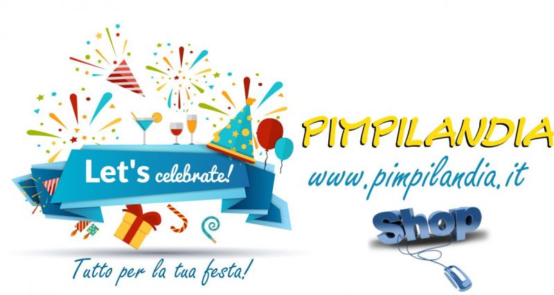 PIMPILANDIA NEGOZIO ONLINE OCCASIONE ARTICOLI PER LE FESTE - OFFERTA PRODOTTI CAKE DESIGN