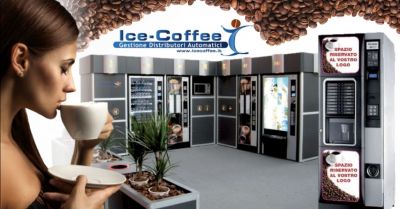 ice coffee offerta fornitura distributori automatici caffe bevande personalizzabili provincia verona