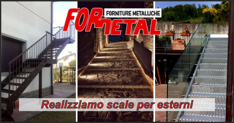 for.metal offerta realizzazione scale esterne - occasione scale esterne in ferro perugia