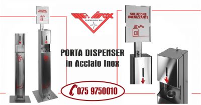 offerta porta dispenser in acciaio inox da muro colonne porta dispenser da muro perugia