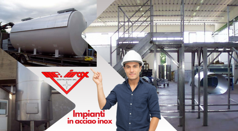 promozione impianti in acciaio inox milano - MP Inox Costruzioni