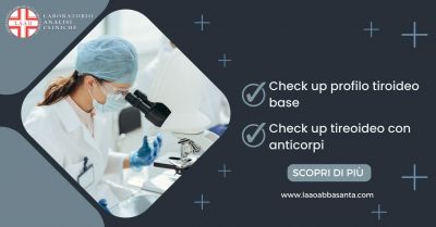 laao laboratorio analisi abbasanta offerta check up profilo tiroideo base o con anticorpi