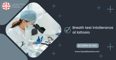 laao laboratorio analisi abbasanta breath test intolleranza al lattosio