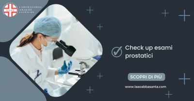check up esami prostatici