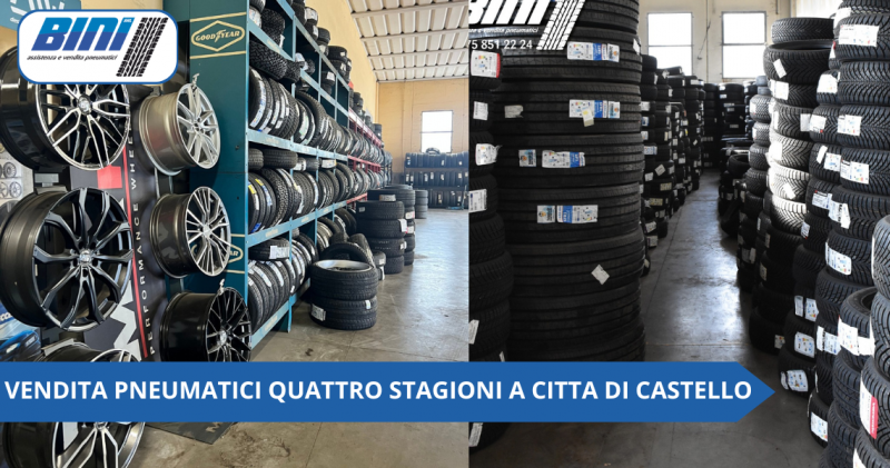 Pneumatici quattro stagioni a Citta di Castello