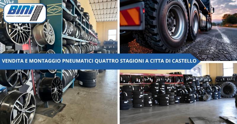 Pneumatici quattro stagioni a Citta di Castello