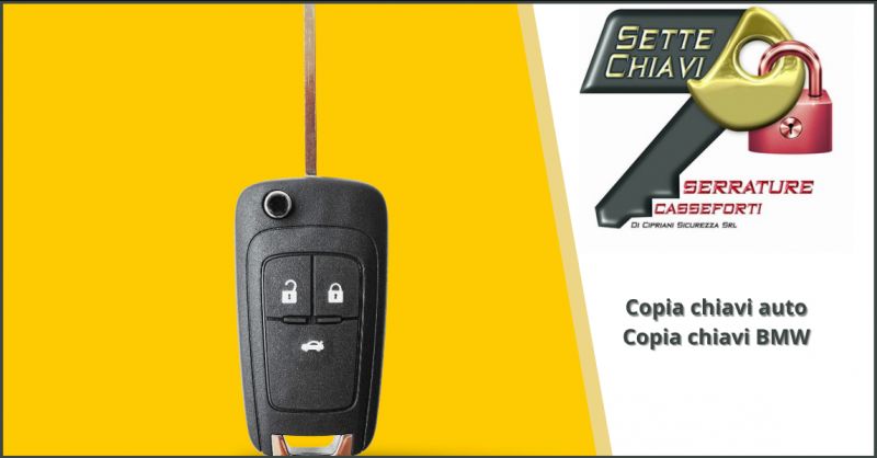 CIPRIANI SICUREZZA - Offerta servizio di copia chiavi e telecomandi auto BMW Roma