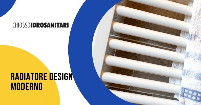 Radiatori bagno design moderno