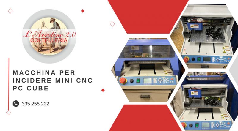 Offerta Macchina per Incidere Mini CNC PC CUBE in Vendita a Sanremo