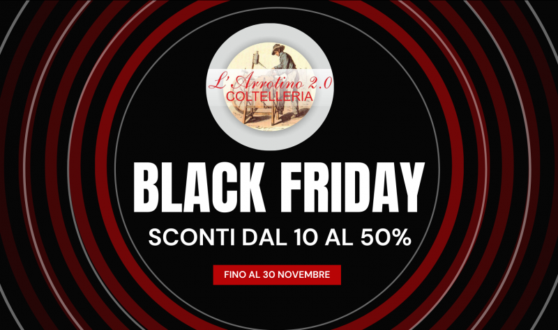 Offerta Black Friday sconti su casalinghi e coltelleria a Sanremo