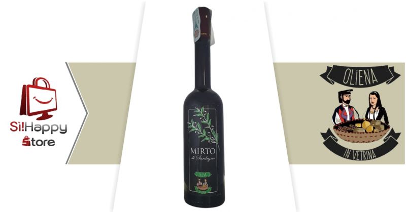 Oliena in Vetrina - offerta liquore mirto selvatico di Sardegna