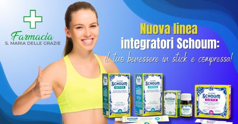 Vendita linea integratori Schoum