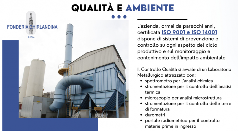Offerta fonderie di ghisa grigia di elevata qualità Modena – occasione fondere certificata ISO 9001 Modena