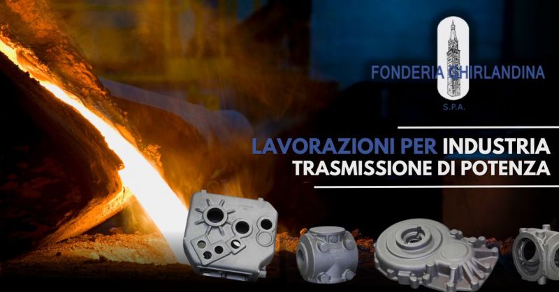 Occasione trova fonderia che produce per industria trasmissione di potenza