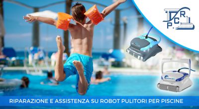 offerta assistenza robot per pulizia piscine promozione riparazione robot pulitori per piscine