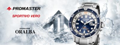 gioiellerie oralba offerta orologio citizen promaster gmt diver cuneo alba