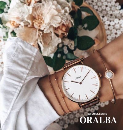 gioiellerie oralba offerta orologi cluse maglia milano donna uomo alba cuneo valenza