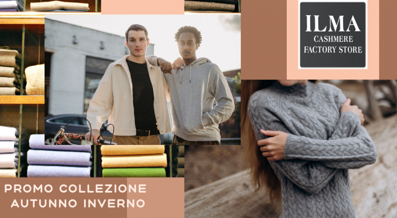 Promozione capi di maglieria collezione autunno inverno