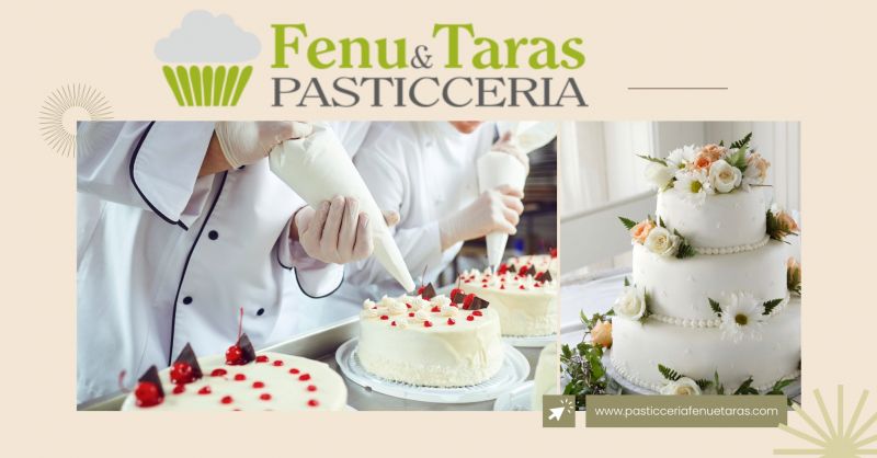 Pasticceria Fenu & Taras - offerta realizzazione torte nuziali personalizzate grandi dimensioni
