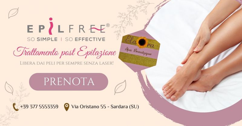  PROMOZIONE SOLUZIONE RALLENTARE RICRESCITA PELI - OFFERTA TRATTAMENTO POST EPILAZIONE EPILFREE