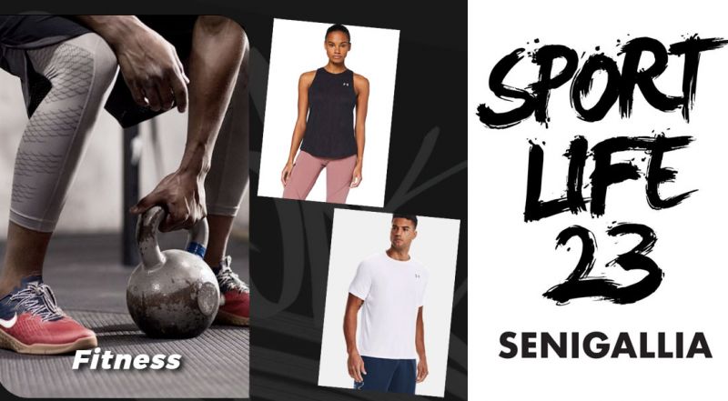 PROMOZIONE ABBIGLIAMENTO FITNESS DONNA E UOMO A SENIGALLIA - OFFERTA ABBIGLIAMENTO E SCARPE PER FITNESS A SENIGALLIA