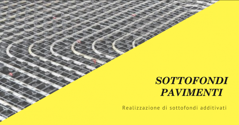SOTTOFONDI PAVIMENTI - Offerta servizio posa in opera massetti additivati Piemonte