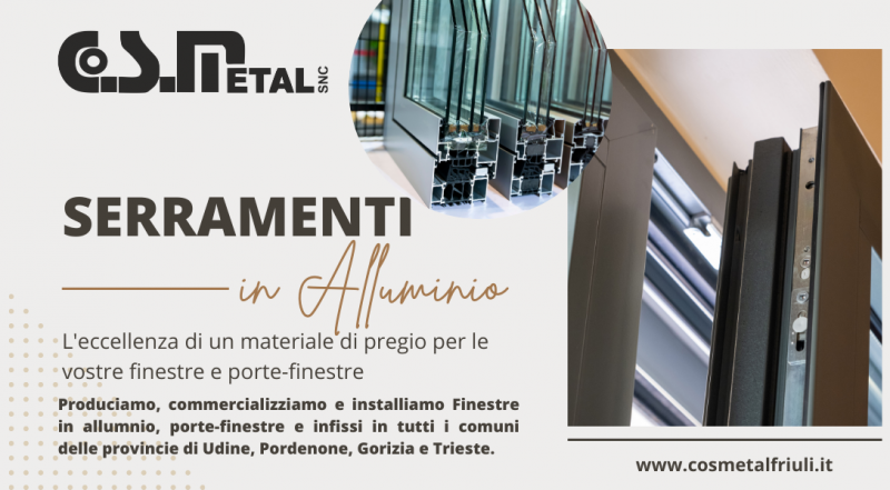 Offerta Infissi serramenti in alluminio Udine – occasione produzione e istallazione serramenti in alluminio Udine