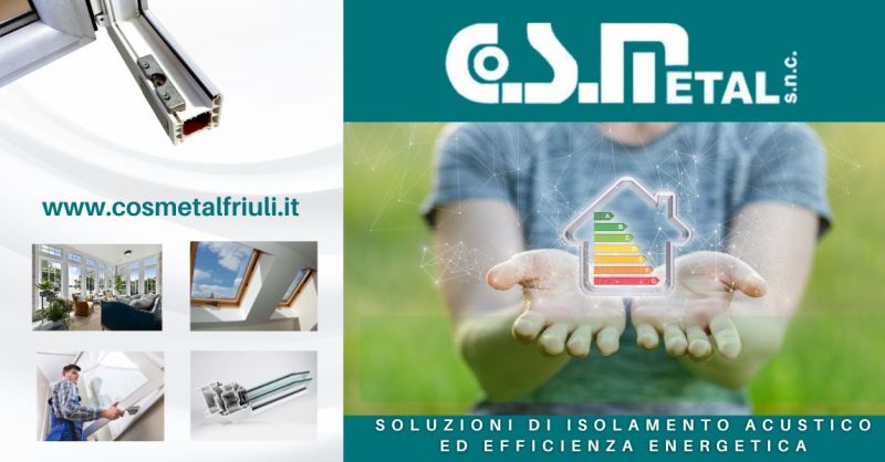 offerta soluzioni di isolamento acustico ed efficienza energetica per casa