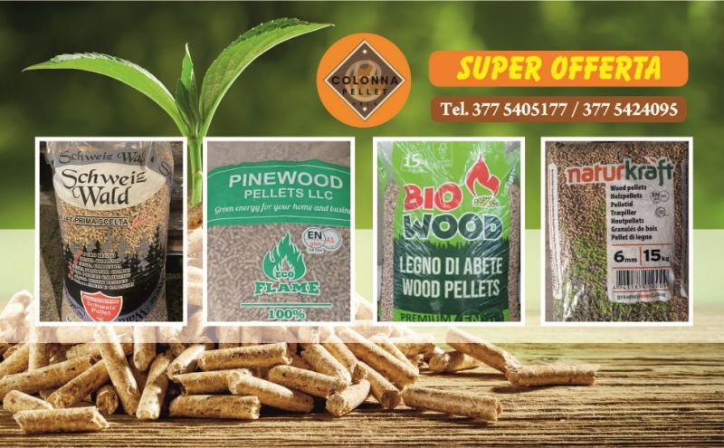 offerta rivendita pellet scheweiz wald ad alto rendimento - occasione vendita pellet biowood novara