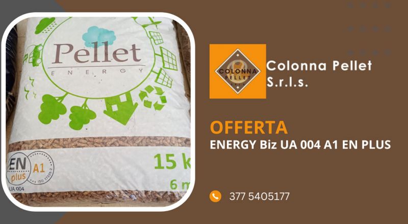      Offerta Pellet ENERGY Biz UA 004 A1 EN PLUS Alta Qualita