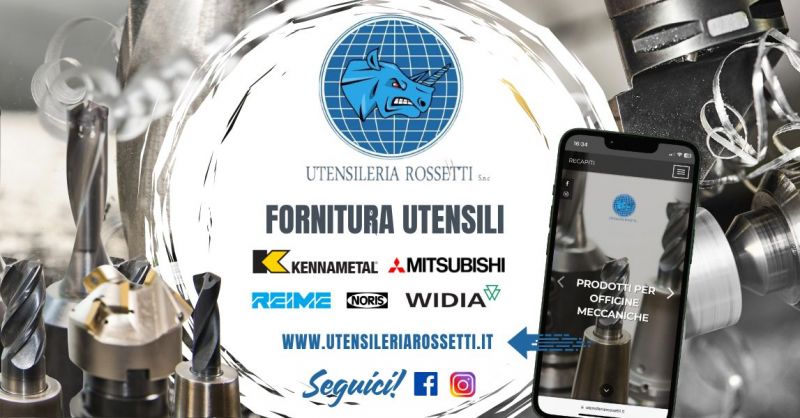 Fornitura utensili da taglio dei migliori marchi