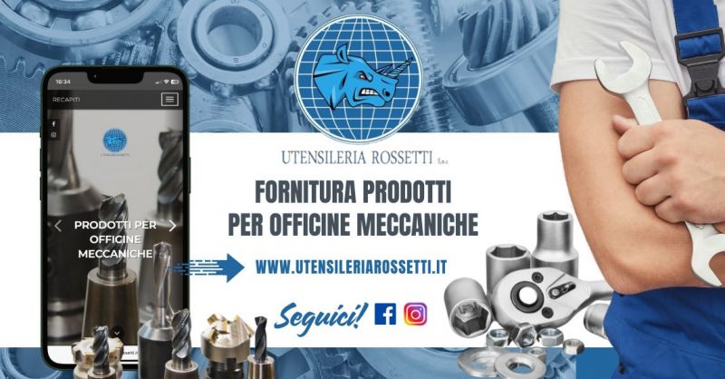 Fornitura utensili meccanici per officine
