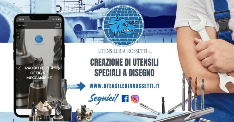 Creazione di utensili speciali a disegno