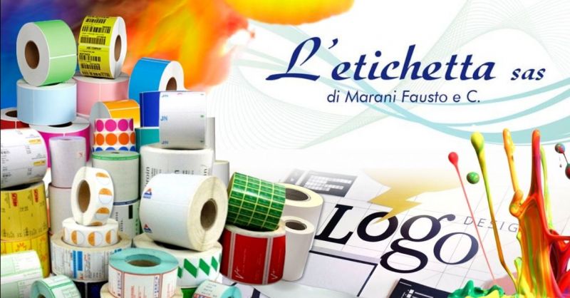 Promozione fornitura etichette personalizzate con logo - Offerta produzione etichette per vetri Mantova