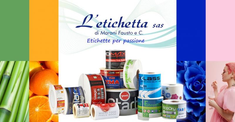 Offerta etichette autoadesive con stampa retro - Occasione etichette adesive per vetri Mantova