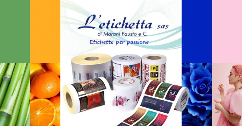 Offerta progettazione grafica etichette adesive - Occasione etichette adesive in rotolo Brescia