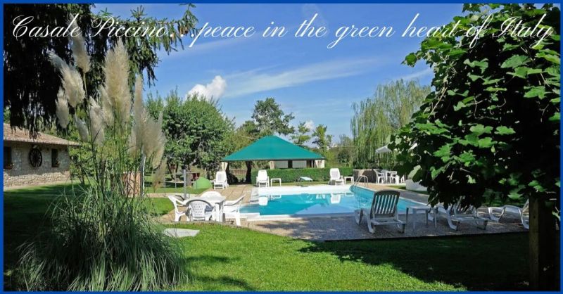 Holiday Home Casale Piccino - Find a villa for rent with swimming pool and comfort in Umbria