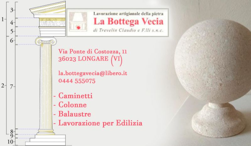 Offerta laboratorio artigianale lavorazione pietra gialla Vicenza - Occasione manufatti in pietra qualità artigianale made in italy