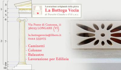 promozione opere artigianali in pietra di vicenza occasione arredamento pietra lavorazione artigianale vicenza
