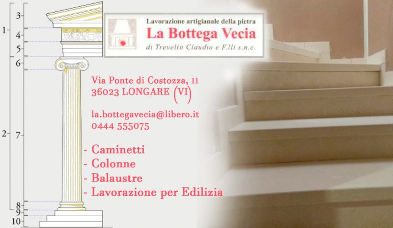 Offerta lavorazione artigianale della pietra Balaustre Vicenza - Occasione Ditta specializzata in lavorazione pietra bianca di vicenza