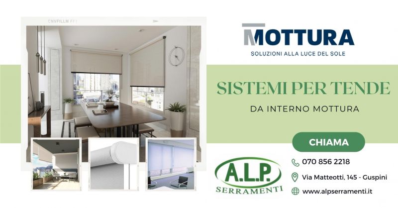   offerta sistemi per tende da interno Mottura detrazioni fiscali schermatura solare