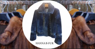  offerta vendita giacchina in agnello blu casale monferrato occasione negozio pellicce artigianali alessandria
