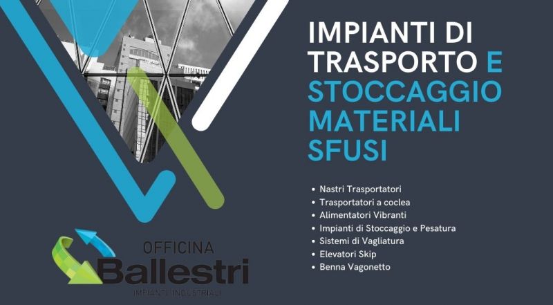 Offerta Impianti di trasporto materiali sfusi Modena – occasione Impianti di stoccaggio materiali sfusi Modena